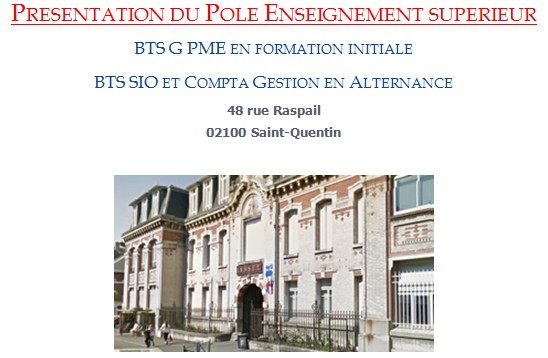 BTS Comptabilité Gestion en alternance – Post Bac