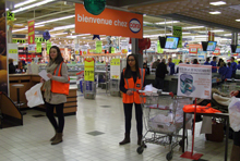 quête Valentin Haûy 2013 et banque alimentaire